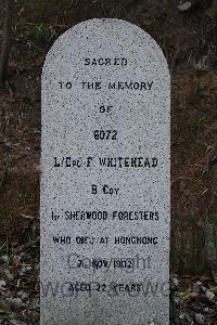 Hong Kong Cemetery - Whitehead, Frederick